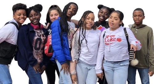 Right Moves For Youth Middle School Students on a college tour to Gardner Webb University